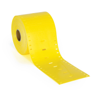 BPT-7515-7643-YL | Mat Geel Thermoplastisch polyether polyurethaan met afmeting: 75,00 mm (B) x 15,00 mm (H)