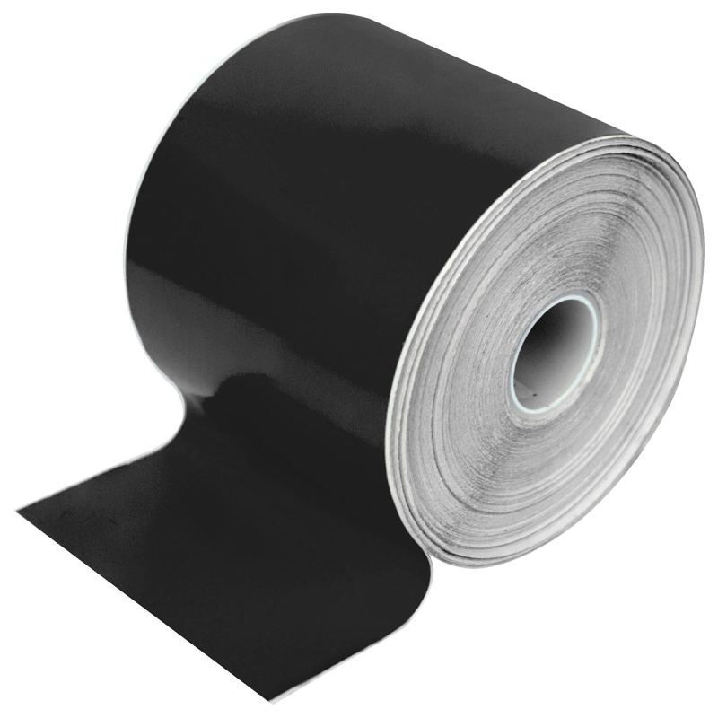 BPTC-83-439-BK | Glanzend Zwart Vinyl met afmeting: 83,00 mm (B) x 40,00 m (L)