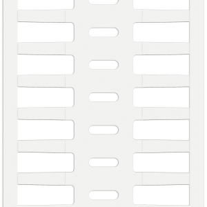 BPTRDS-16x4,4-7696 | Glanzend Wit Vinyl met afmeting: 16,00 mm (B) x 4,40 mm (H)