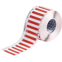 HCM-75x10-B7643-RD | Mat Rood Thermoplastisch polyether polyurethaan met afmeting: 75,00 mm (B) x 10,00 mm (H)