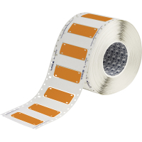 HCM-75x25-B7643-OR | Mat Oranje Thermoplastisch polyether polyurethaan met afmeting: 75,00 mm (B) x 25,00 mm (H)