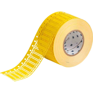 HSNX-400-2-YL | Mat Geel Nomex  met afmeting: 55,88 mm (B) x 10,41 mm (H)