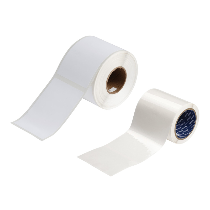 J20-261-2569-KT | Mat Wit Polyester voor inkjetprint met afmeting: 74,93 mm (B) x 109,98 mm (H)