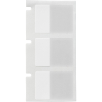 B33-67-461 | Mat Wit, transparant Zelflaminerend polyester met afmeting: 50,80 mm (B) x 57,15 mm (H)