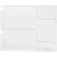 BPTFP-01-425 | Mat Wit Polypropyleen met afmeting: 30,00 mm (B) x 10,00 mm (H)