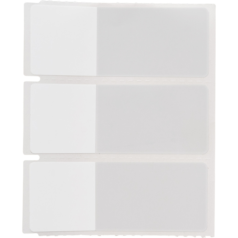 B33-64-461 | Mat Wit, transparant Zelflaminerend polyester met afmeting: 25,40 mm (B) x 57,15 mm (H)