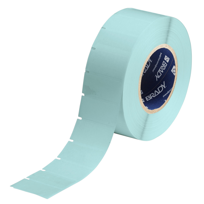 THT-17-7566-3 | Glanzend Transparant Fraudebestendig polyester met afmeting: 50,80 mm (B) x 25,40 mm (H)