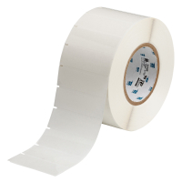 THT-18-430-3 | Glanzend Transparant Polyester met afmeting: 76,20 mm (B) x 25,40 mm (H)