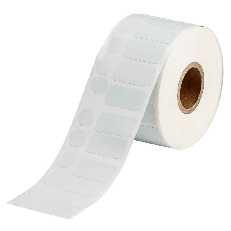 THT-251-7425-2-SC | Mat Wit Polypropyleen met afmeting: 25,40 mm (B) x 12,70 mm (H) x 11,18 mm (Dia)