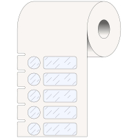 THT-307-7600-1.5SC | Glanzend Transparant Polypropyleen met afmeting: 25,40 mm (B) x 9,53 mm (H) x 9,53 mm (Dia)