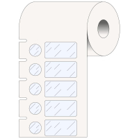 THT-308-7600-1.5SC | Glanzend Transparant Polypropyleen met afmeting: 25,40 mm (B) x 12,70 mm (H) x 9,53 mm (Dia)