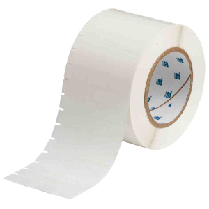 THT-39-430-10 | Glanzend Transparant Polyester met afmeting: 25,40 mm (B) x 12,70 mm (H)