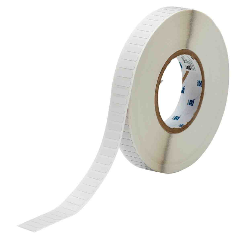 THT-46-719-10 | Mat Wit Polyimide met afmeting: 19,05 mm (B) x 6,35 mm (H)