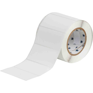 THT-55-408-1 | Mat Wit Herpositioneerbaar papier met afmeting: 101,60 mm (B) x 50,80 mm (H)