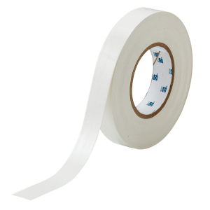 THT-92-498 | Halfglanzend Wit Vinylweefsel met afmeting: 9,53 mm (B) x 50,29 m (L)