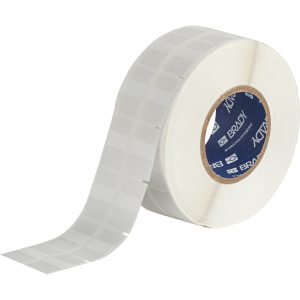 THTRO-297-427-3.5 | Mat Wit, transparant Zelflaminerend vinyl met afmeting: 25,40 mm (B) x 30,48 mm (H)