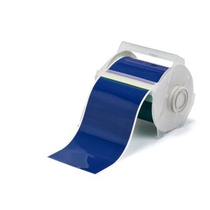 GLOBALMARK VINYL B595 BLUE 100MM | Glanzend Blauw Vinyl met afmeting: 101,60 mm (B) x 30,48 m (L)