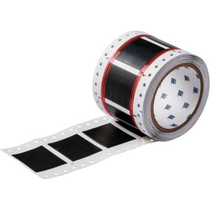 2HX-1000-2-BK | Mat Zwart Hittekrimpende polyolefin krimpkous met afmeting: 50,80 mm (B) x 42,16 mm (H)