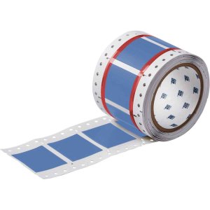 2HX-1000-2-BL | Mat Blauw Hittekrimpende polyolefin krimpkous met afmeting: 50,80 mm (B) x 42,16 mm (H)