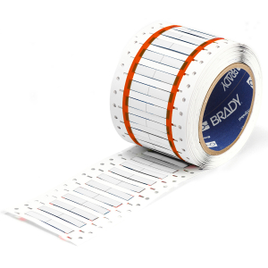 2HX-125-2-WT-2 | Mat Wit Hittekrimpende polyolefin krimpkous met afmeting: 25,40 mm (B) x 5,97 mm (H)