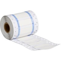 PS-500-2-WT-SC | Mat Wit Hittekrimpende polyolefin krimpkous met afmeting: 50,80 mm (B) x 21,62 mm (H)