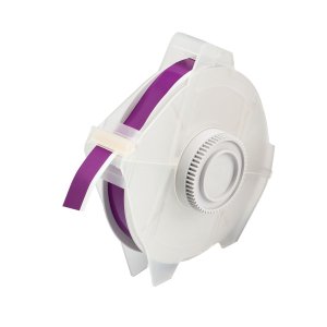 Globalmark tapes - B-569 13 mm  Purple | Glanzend Paars Polyester met afmeting: 12,70 mm (B) x 30,48 m (L)