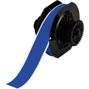 B30C-1125-595-BL | Glanzend Blauw Vinyl met afmeting: 28,58 mm (B) x 30,48 m (L)