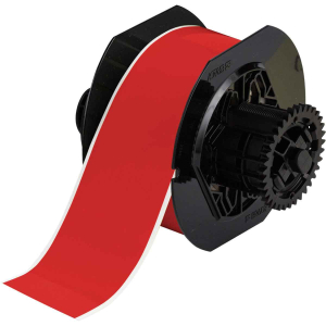 B30C-2250-595-RD | Glanzend Rood Vinyl met afmeting: 57,15 mm (B) x 30,48 m (L)