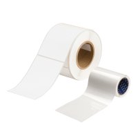 J50-262-2569-KT | Mat Wit Polyester voor inkjetprint met afmeting: 104,90 mm (B) x 154,94 mm (H)