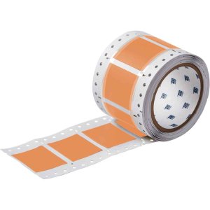 3PS-1000-2-OR-S | Mat Oranje Hittekrimpende polyolefin krimpkous met afmeting: 50,80 mm (B) x 42,16 mm (H)