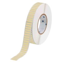 THT-103-724-10 | Mat Amber Polyimide met afmeting: 25,40 mm (B) x 6,35 mm (H)