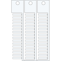 TAG 4X23 3 STICKS WHITE | 0 Wit 0 met afmeting: 0