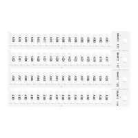 TAG 4X12 -4 STICKS WHITE/2048 | 0 Wit 0 met afmeting: 0