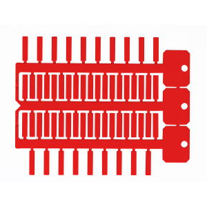 TAG-4 18 RED | 0 Rood 0 met afmeting: 0