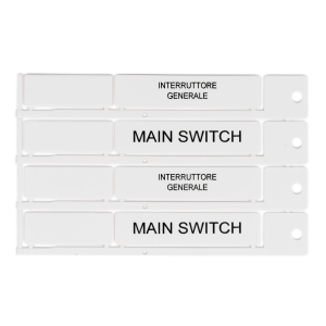 TAG 15X67 WHITE | 0 Wit 0 met afmeting: 0