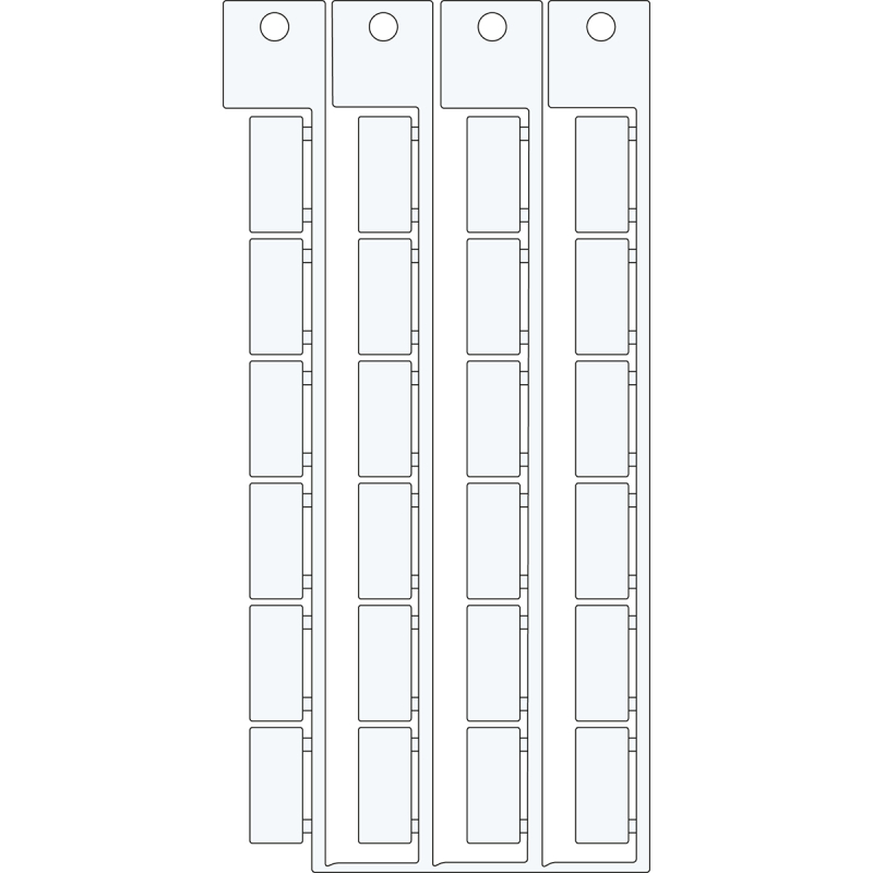 TAG 8X17,5 K.MOELLER | 0 Wit 0 met afmeting: 0