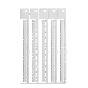 TERMINAL BLOCK TAG, PH, 5X5-5 FLAT | Glanzend Wit 0 met afmeting: 0