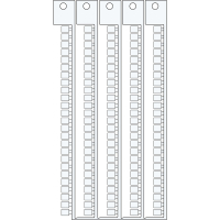 TERMINAL BLOCK TAGS 4,2X5-4,2 PHO.ZS | 0 Wit 0 met afmeting: 0