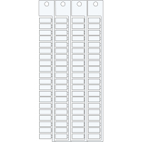 TAGS TERMINAL BLOCKS ENTRELEC 5x12-5-WT | 0 Wit 0 met afmeting: 0