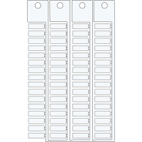 TAGS TERMINAL BLOCK 5 15 | 0 Wit 0 met afmeting: 0