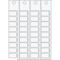 TERMINAL BLOCK TAGS 12X7WAGO I O SYS | 0 Wit 0 met afmeting: 0