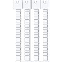 TERMINAL BLOCK TAGS .5X10-5SIEM.WA2 AL | 0 Wit 0 met afmeting: 0