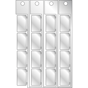 TAG 15X27 METAL | 0 Zilver 0 met afmeting: 0