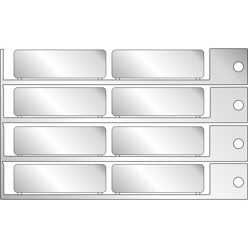 TAG 15X49 METAL | 0 Zilver 0 met afmeting: 0