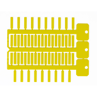 TAG -4 18 YELLOW | 0 Geel 0 met afmeting: 0