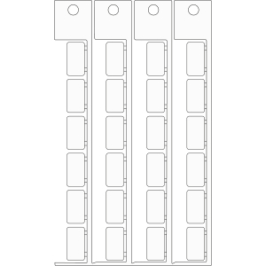 TAG 09X17 INT.AUT.ABB | 0 Wit 0 met afmeting: 0