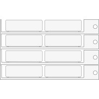 TAG 15X49 WHITE | 0 Wit 0 met afmeting: 0
